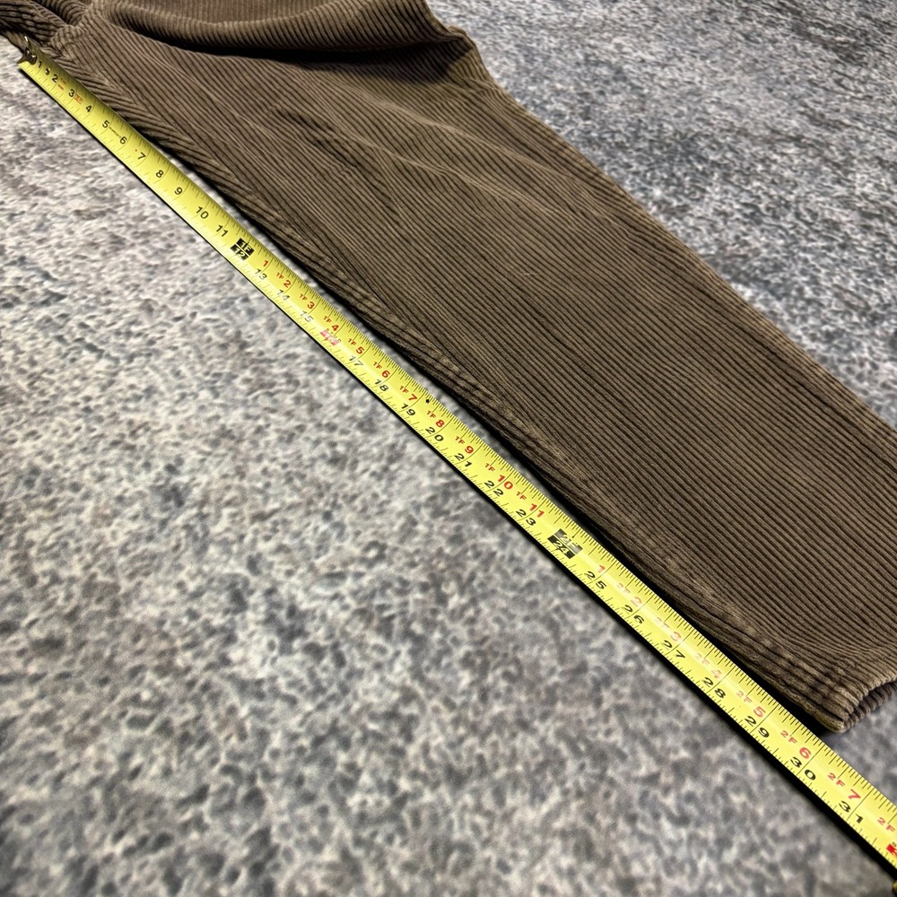 Unionbay Corduroy Pants Womens 11 (27x30) Brown Straight Leg Casual VTG Y2K - Picture 12 of 14